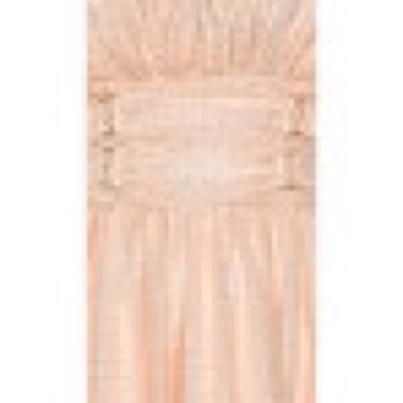 Gold pink evening gown - Picture 4 of 11